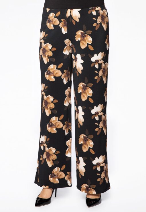 Yoek Broek ROSE | Zwart | Maat 54/56