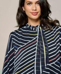 Irina Print Blouse Zwart / Multi