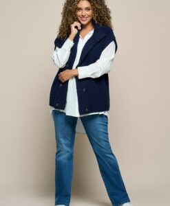 Isra Vest Navy Maxi
