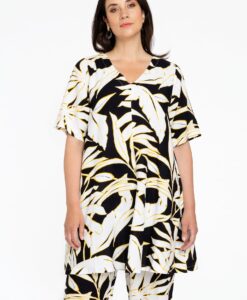 Yoek Tuniek swing PALMIER | Zwart | Maat 54/56