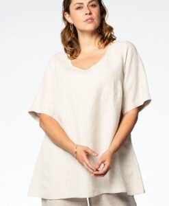 Yoek Tuniek flare | Beige | Maat 54/56