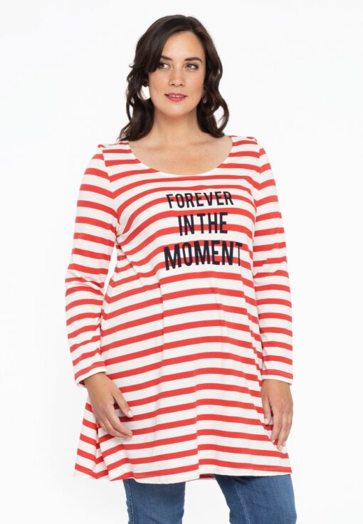 Yoek Tuniek wide bottom FOREVER | Rood | Maat 54/56
