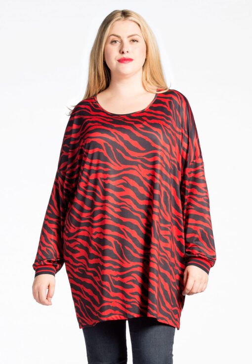 Yoek Shirt stripe cuff | Blauw | Maat 46/48