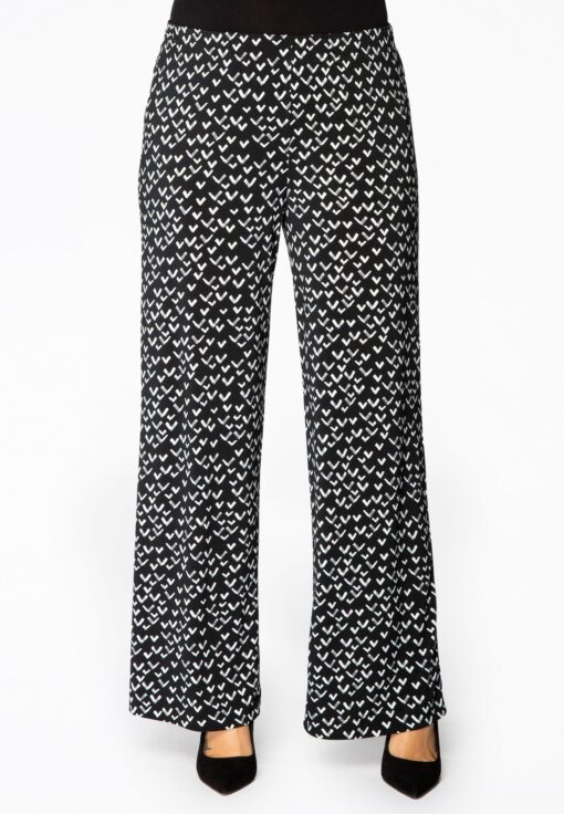 Yoek Lange broek VENCE | Zwart | Maat 46/48