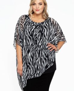 Yoek tuniek | Zwart | Maat 38/40