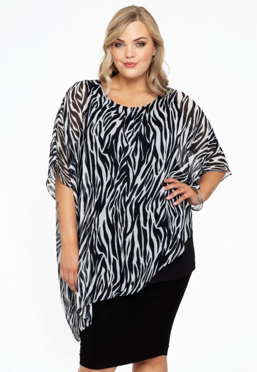 Yoek tuniek | Zwart | Maat 38/40