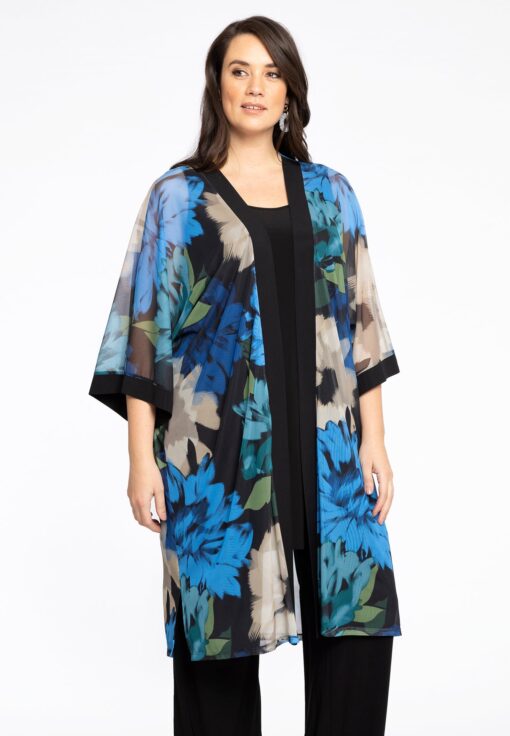 Yoek Kimono | Blauw | Maat 58/60