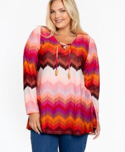 Yoek Tuniek ajour PINKY | Roze | Maat 38/40