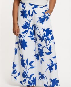 Yoek Trousers FIORELLINA | Indigo | Maat 38/40