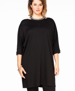 Yoek Tuniek met ketting | Zwart | Maat S