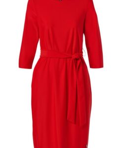 Dwayne Travel Jurk Rood