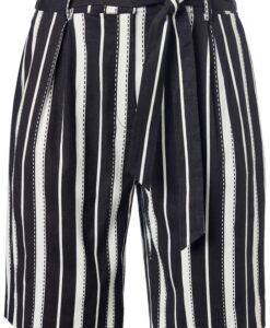 Odina Print Bermuda Zwart / Wit