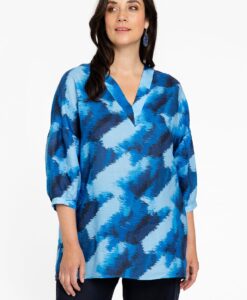 Yoek Tuniek v-hals | Blauw | Maat 42/44
