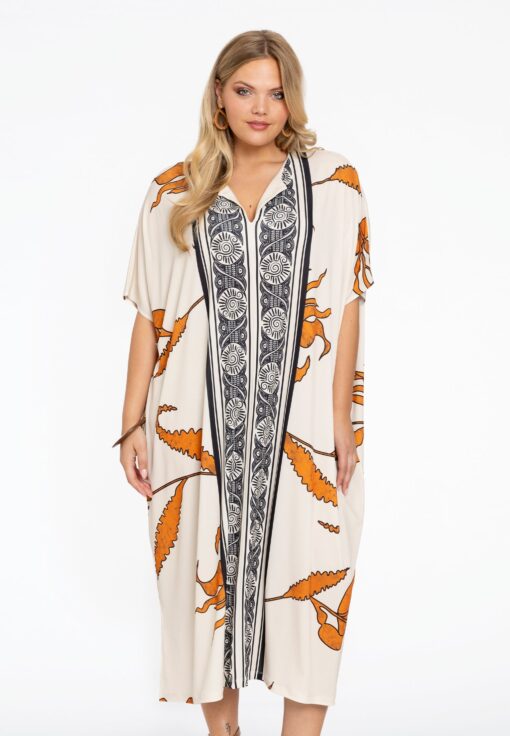 Yoek Jurk | Beige | Maat 42/44