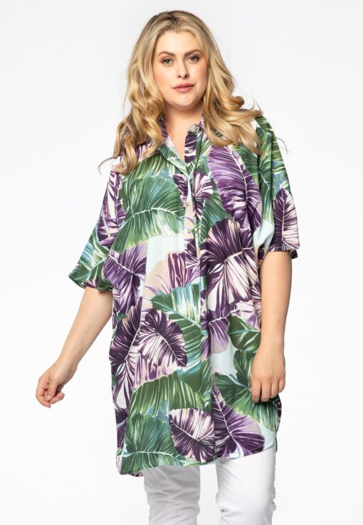 Yoek Tunic-blouse | Multi | Maat 50/52