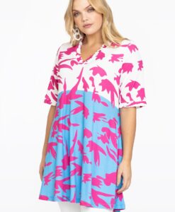 Yoek Tuniek wide bottom St. TROPEZ | Blauw | Maat 38/40