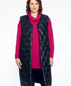Yoek Gilet QUILTED | Zwart | Maat 46/48