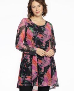 Yoek Tuniek wide bottom SCRATCH | Zwart | Maat 42/44