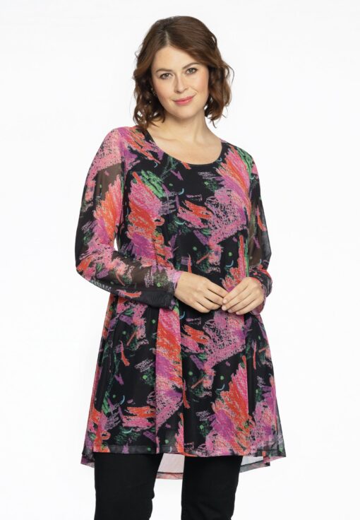 Yoek Tuniek wide bottom SCRATCH | Zwart | Maat 42/44