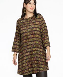 Yoek Tuniek wide bottom INFINITY | Zwart | Maat 46/48