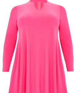 Yoek Tuniek wide bottom | Roze | Maat 50/52