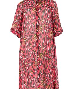 Yoek Blouse A-lijn WILDCAT | Roze | Maat 46/48