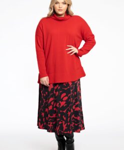 Yoek Rok A-lijn SIENNA | Zwart | Maat 38/40