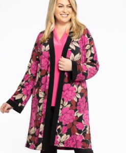 Yoek Vest long ROSE | Roze | Maat 50/52