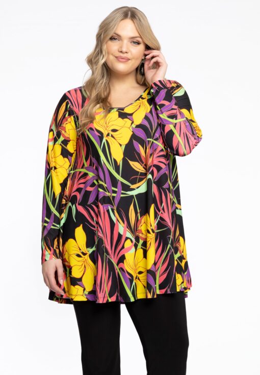 Yoek Tuniek swing AURA | Zwart | Maat 42/44