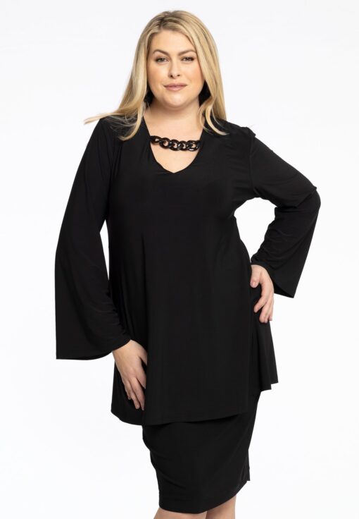 Yoek Tuniek chain | Zwart | Maat 46/48