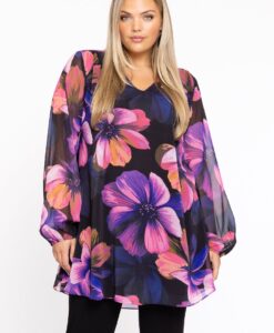 Yoek Tuniek wide bottom | Zwart | Maat 54/56