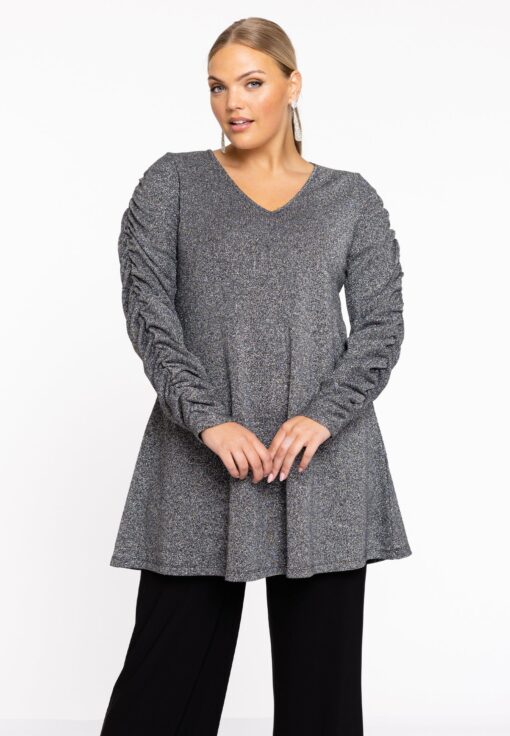 Yoek Tuniek wide bottom FESTA | Zwart | Maat 54/56