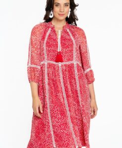 Yoek Jurk ROSSA | Rood | Maat 54/56