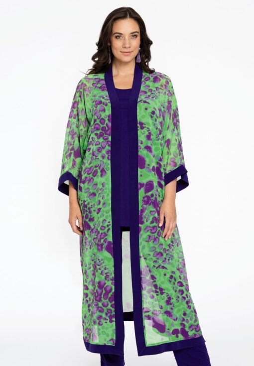 Yoek Kimono FIERCE | Groen | Maat 46/48