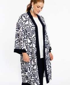 Yoek Kimono MAZE | Wit | Maat 50/52