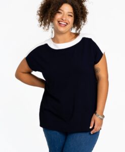 Yoek Tuniek sleeveless VITA | Blauw | Maat 38/40