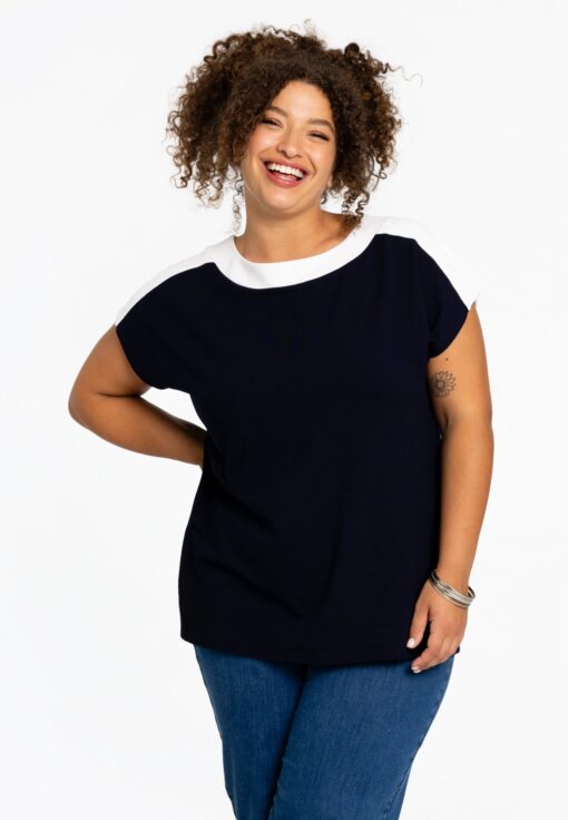 Yoek Tuniek sleeveless VITA | Blauw | Maat 38/40