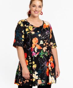 Yoek Tuniek wide bottom CAMPO | Zwart | Maat 38/40