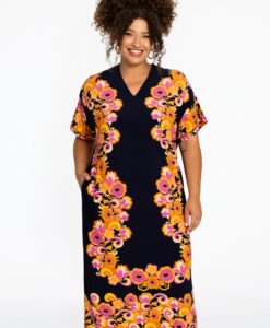 Yoek Kaftan GARLAND | Blauw | Maat 38/40