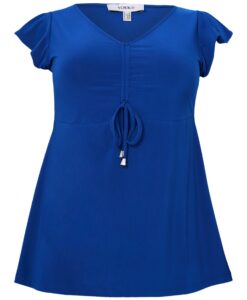 Yoek Top | Indigo | Maat 58/60