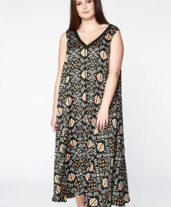 Yoek Jurk AFRICA | Wit | Maat 42/44