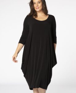 Yoek Jurk ballon | Zwart | Maat 58/60