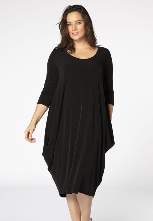 Yoek Jurk ballon | Zwart | Maat 58/60