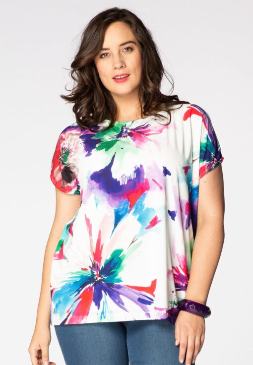 Yoek Shirt ARIEL | Wit | Maat 42/44