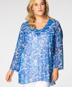 Yoek Tuniek met parels ELISA | Blauw | Maat 38/40