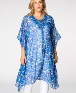 Yoek Kaftan ELISA | Blauw | Maat 46/48