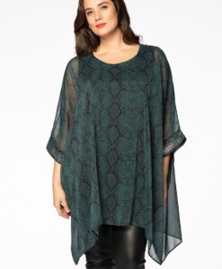 Yoek Kaftan | Groen | Maat 50/52
