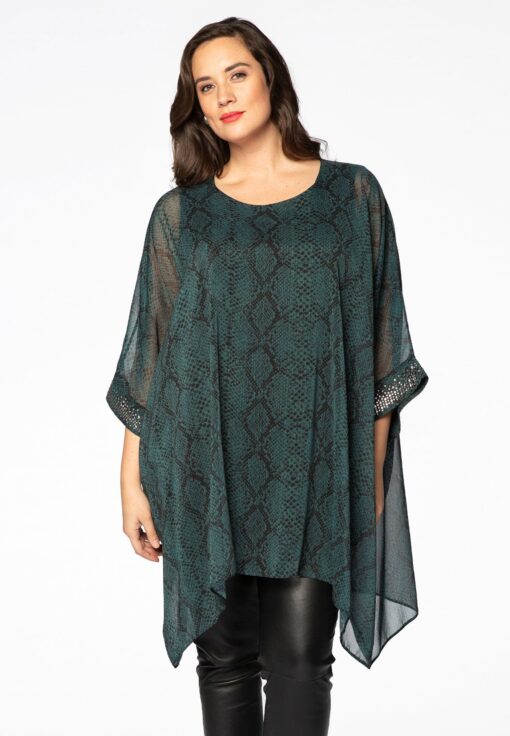 Yoek Kaftan | Groen | Maat 50/52