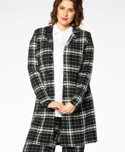 Yoek Lange blazer TARA | Zwart | Maat 42/44