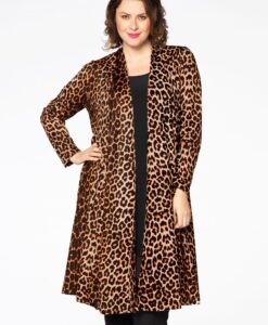 Yoek Cardigan | Bruin | Maat 38/40